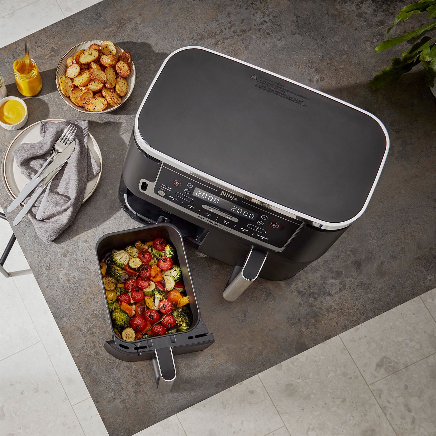 airfryer-ninja-foodi-max-double-compartiment-avec-thermosonde-smart-cook-95l-af451eu-6