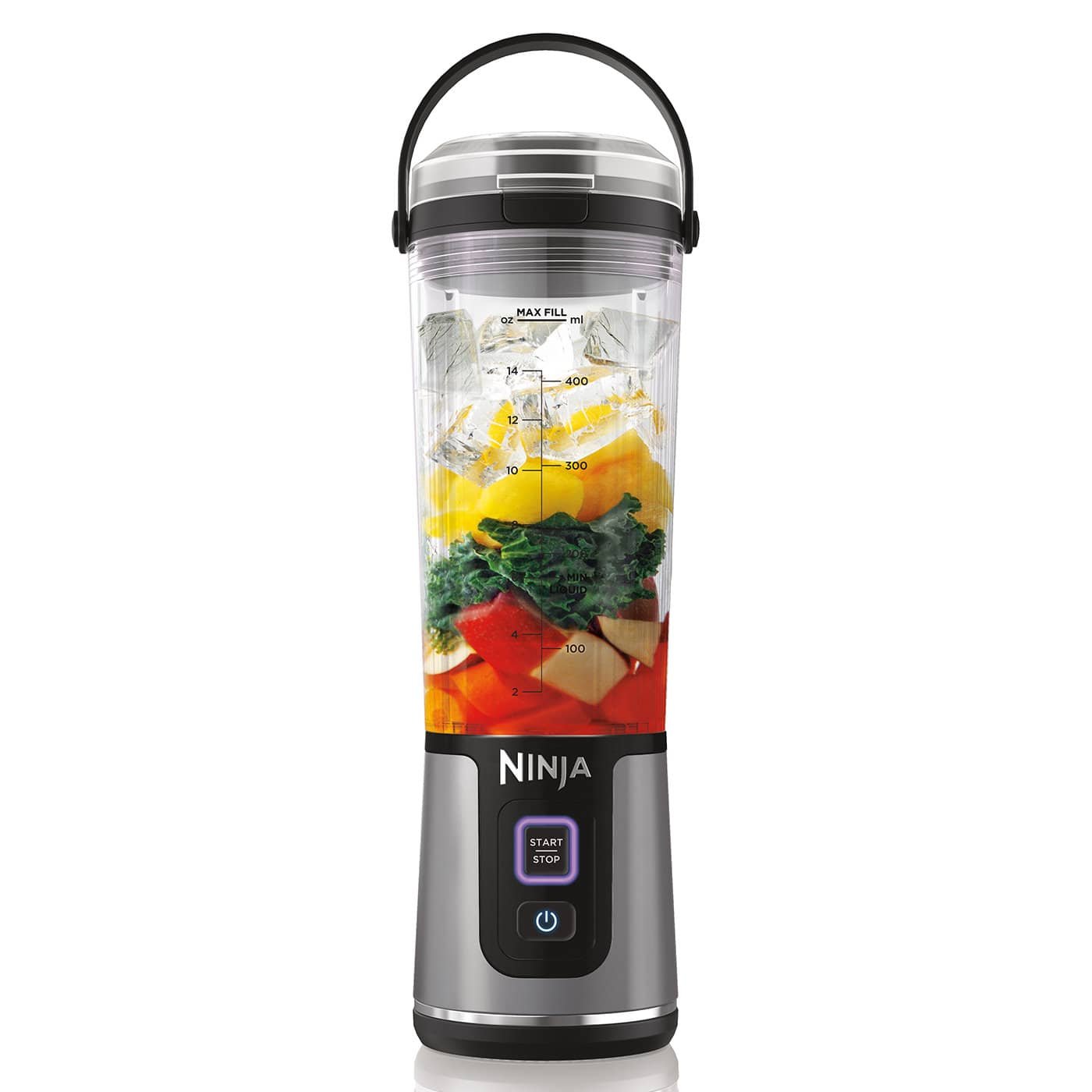 Blender portable sans fil Ninja Blast – Noir [BC151EUBK]