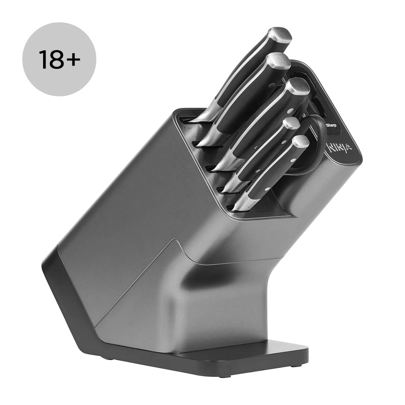Bloc couteaux avec aiguiseur intégré Ninja Foodi StaySharp – Set de 6 pièces [K32006EU]