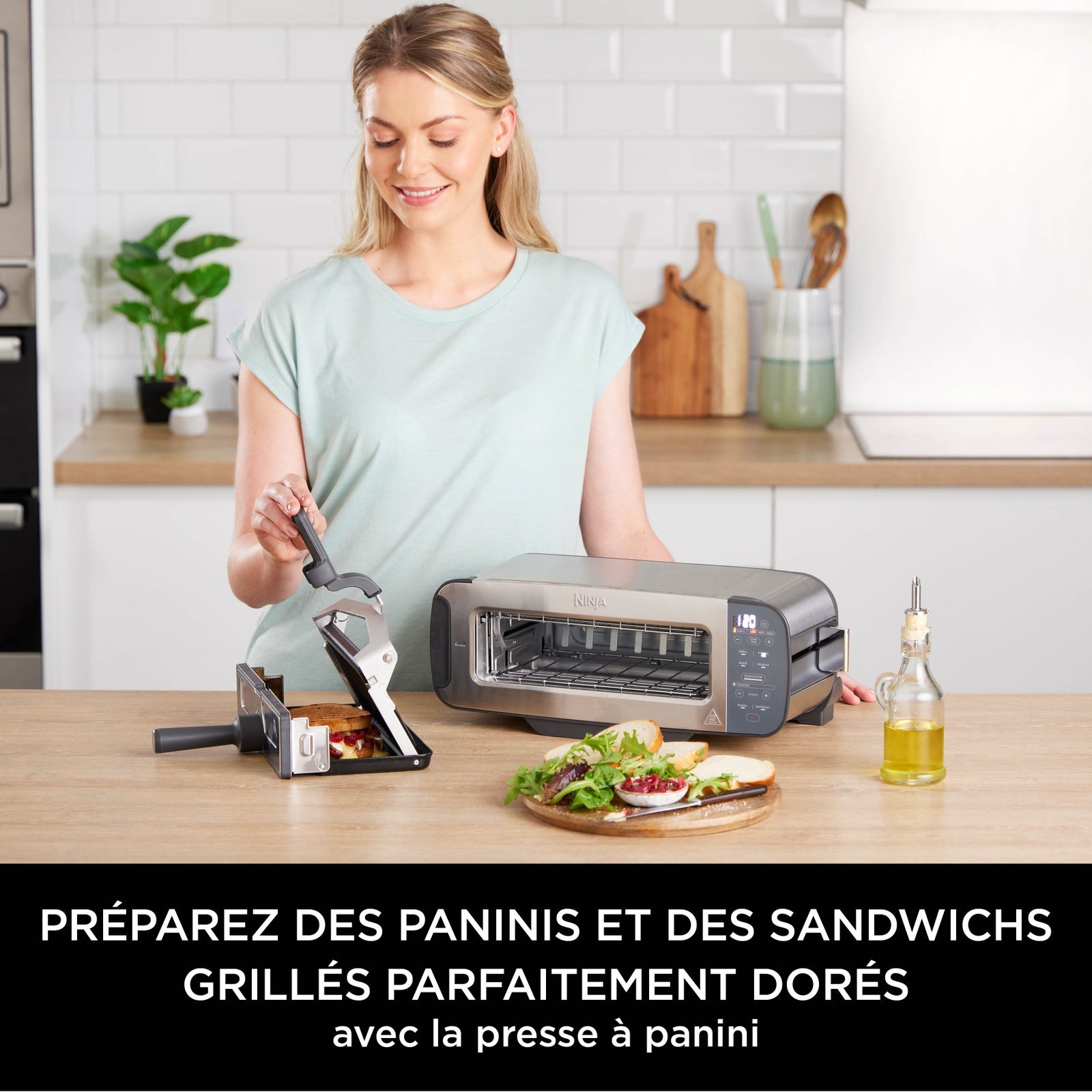 Grille-pain 3-en-1 Inox Ninja Foodi ST202EU