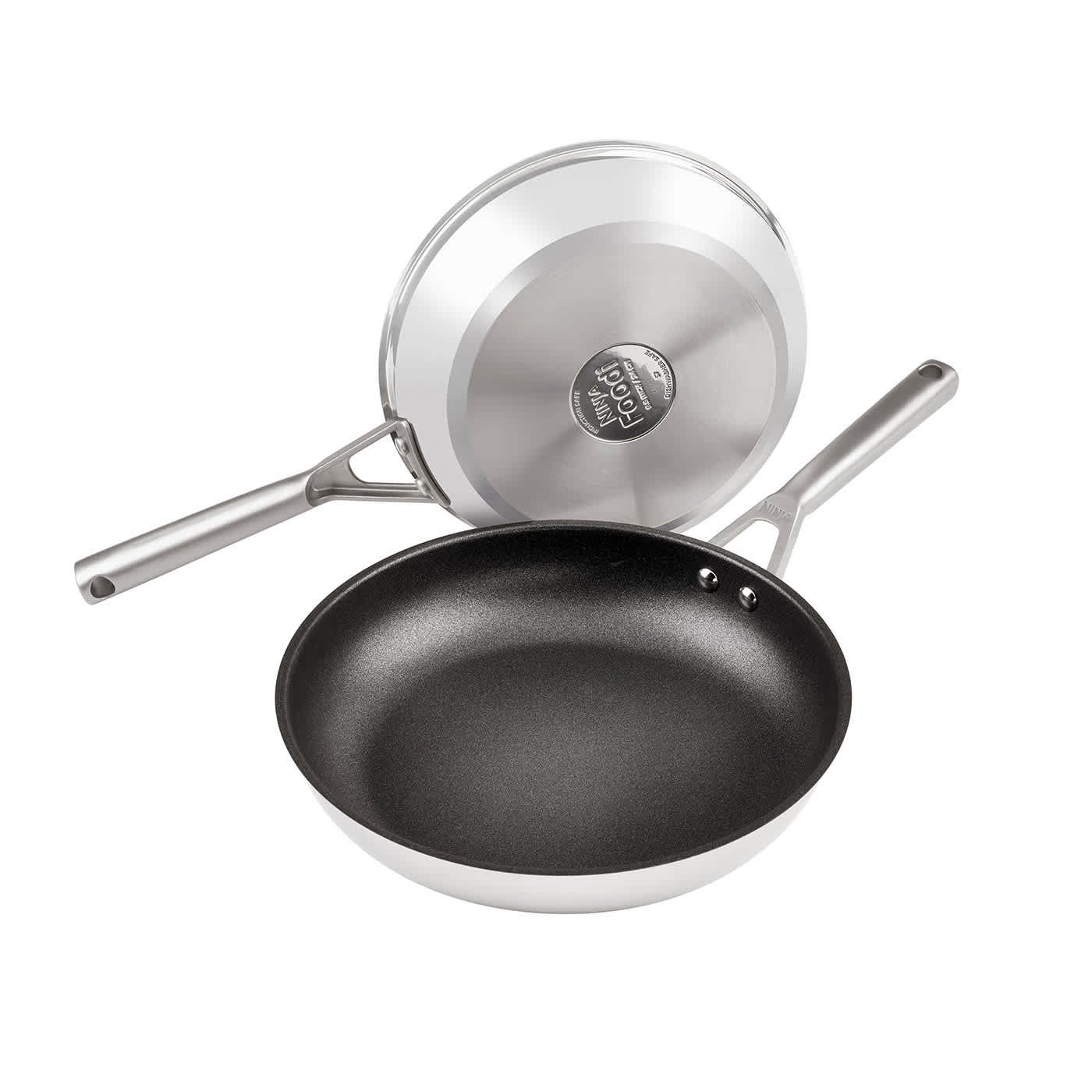Set de 2 poêles (24 cm/28 cm) en inox Ninja Foodi ZEROSTICK – C62200EU